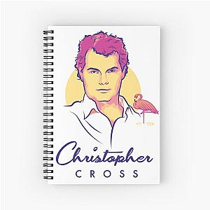 Christopher Cross Spiral Notebook