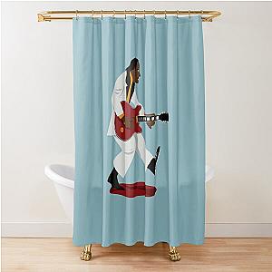 Chuck berry duck walk Shower Curtain