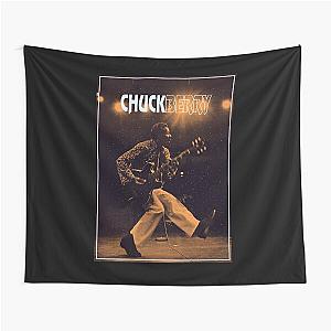 Chuck Berry playing on the guitar vintage  Tapestry