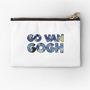 Van Gogh Go Johnny Go Chuck Berry Joke Funny Wordplay Zipper Pouch