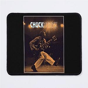 Chuck Berry playing on the guitar vintage  Mouse Pad