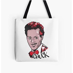 Chuck Berry All Over Print Tote Bag