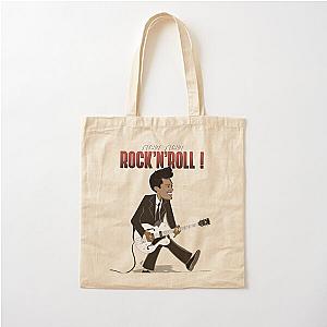 Chuck Berry Caricature Cotton Tote Bag