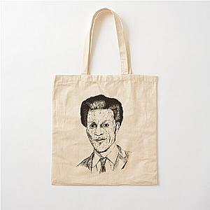 Poor Chuck Berry Black Portrait Pen Drawing Transparent Cotton Tote Bag