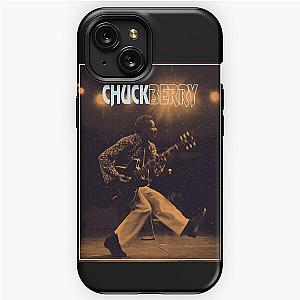 Chuck Berry playing on the guitar vintage  iPhone Tough Case