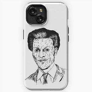 Poor Chuck Berry Black Portrait Pen Drawing Transparent iPhone Tough Case