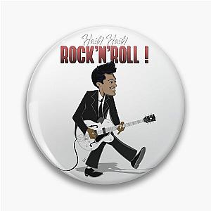 Chuck Berry Caricature Pin