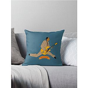 Chuck Berry Pullover Swea Throw Pillow