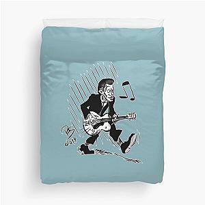 Chuck Berry caricature  Duvet Cover