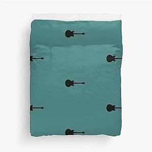 Chuck Berry style guitar Duvet Cover