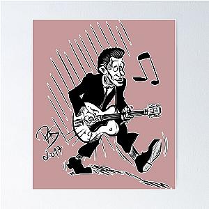 Chuck Berry caricature  Poster