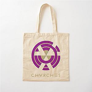 Silhouette of Chvrches Cotton Tote Bag