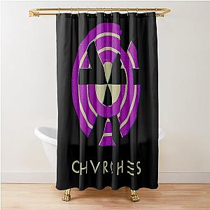 Silhouette of Chvrches Shower Curtain