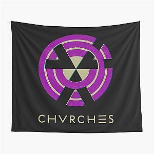 Silhouette of Samurai Chvrches Tapestry