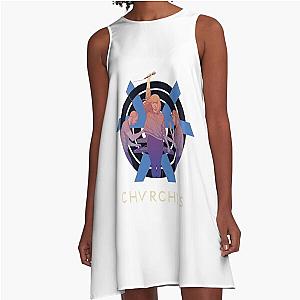 Black Swift Chvrches A-Line Dress