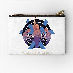 Black Swift Chvrches Zipper Pouch
