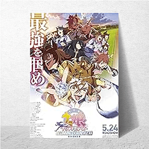 Cinderella Gray Anime Racing Heart Cinderella Gray Posters