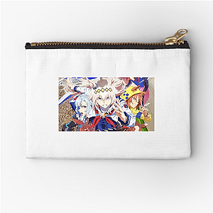 Cinderella Gray Beyond The Finish Line Cinderella Gray Zipper Pouches