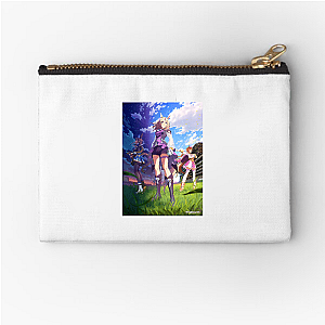 Cinderella Gray Horse Girl Power Cinderella Gray Zipper Pouches