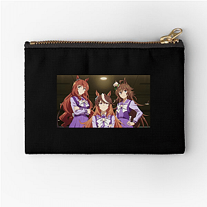 From Ashes to Trophies Cinderella Gray Zipper Pouches