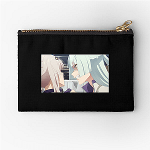 Cinderella Gray = No Fairytale Cinderella Gray Zipper Pouches