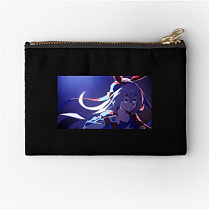 Winning Is Her Only Step Cinderella Gray Zipper Pouches