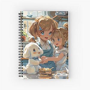 Cinnamoroll family Spiral Notebook