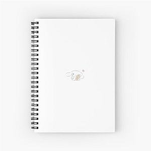 Cinnamoroll and teddy sticker Spiral Notebook