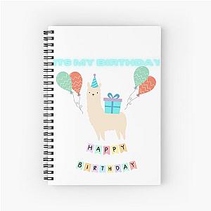 Cinnamoroll It's my Birthday Sticker Spiral Notebook