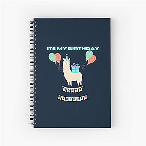 Cinnamoroll It-s my Birthday Sticker   Spiral Notebook