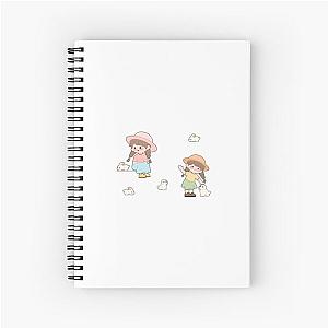 kawaii sticker pack bunny sanrio pochacco miffy cinnamoroll Spiral Notebook