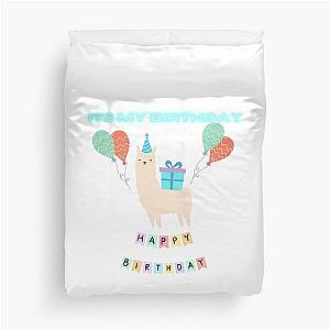 Cinnamoroll It's my Birthday Sticker Duvet Cover