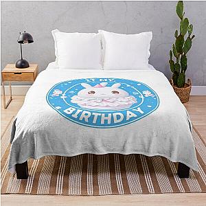 Celebrate in Cinnamoroll Style: It's My Birthday! Throw Blanket