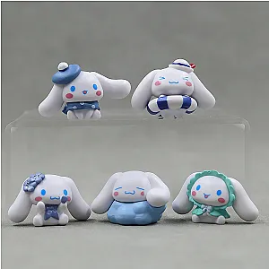 Cinnamoroll Sanrio Swim Cake Decoration Mini Figure Toys