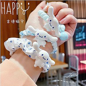 Cinnamoroll Girls Rubber Band Ponytail Holder