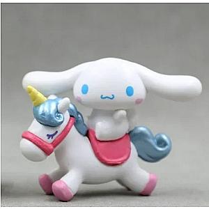 Sanrio Cinnamoroll Unicorn Doll Cartoon Action Figure Toy