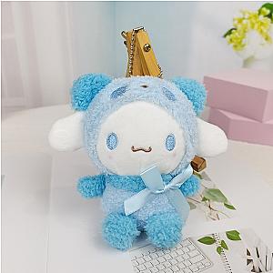 Cinnamoroll Plush Blue Toy Keychain