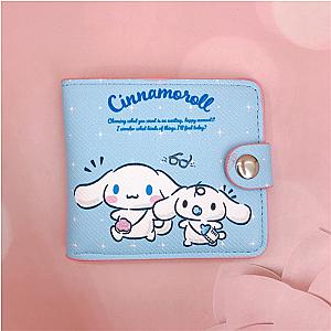 Cinnamoroll Card Holder Wallet with Buttons