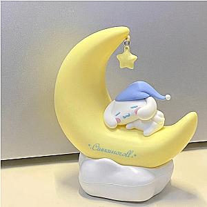 Cinnamoroll  Moon Shaped Night Light