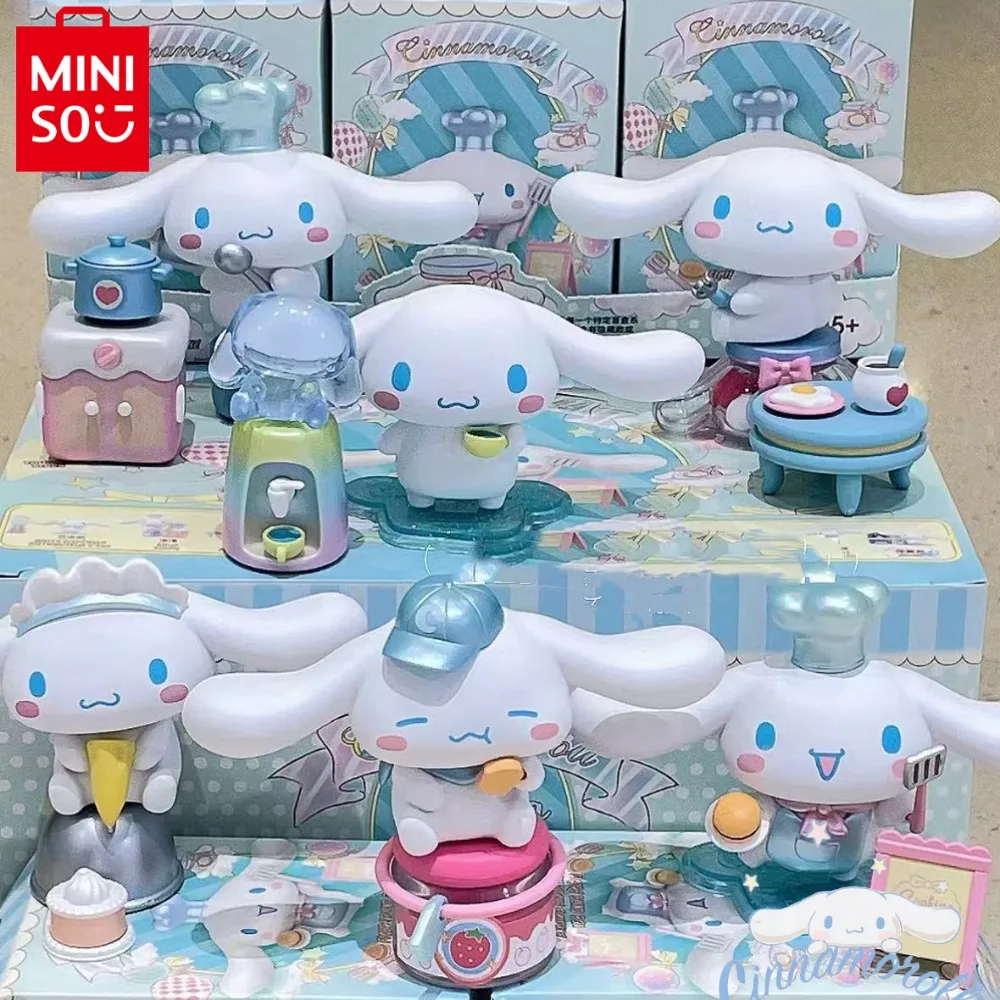 Sanrio Cinnamoroll Cooking House Series Blind Box Figure Toys ...