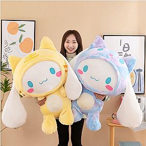 60cm Blue Yellow Big Size Cinnamoroll Dog Cartoon Stuffed Toy Plush