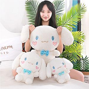 25-60cm White Cinnamoroll Dog Stuffed Animal Plush