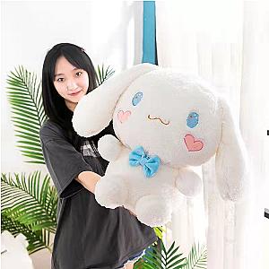 55cm White Cinnamoroll Dog Stuffed Animal Plush