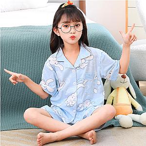 Sanrio Anime Cinnamoroll Children Pajamas Clothing Costume