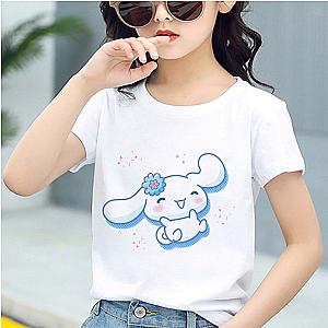 Sanrio Cinnamoroll Cartoon Dog Children T-shirt