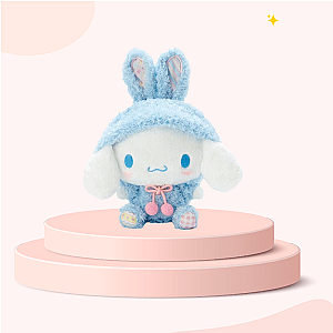 13-23cm Blue White Cinnamoroll With Clothes Stuffed Animal Plush