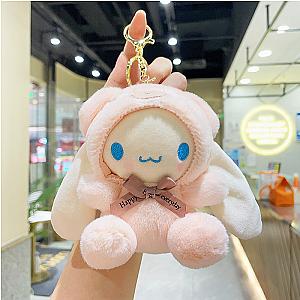 Cinnamoroll Bear Cosplay Cute Cartoon Plushies Keychains