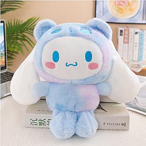 23CM Blue White Cinnamoroll Big Ears Dog Bear Cosplay Stuffed Animal Plush