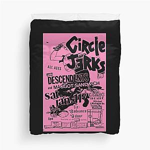 Circle Jerks Punk Grunge Metal Concert Poster Duvet Cover