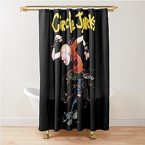  circle jerks Shower Curtain